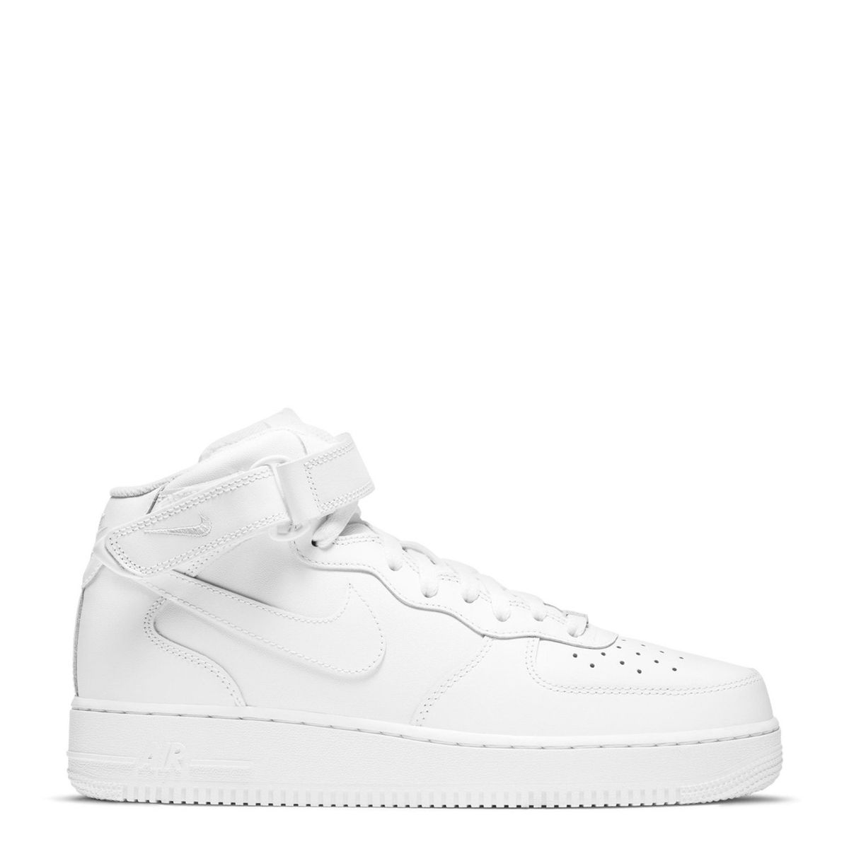 NIKE - Air Force 1 Mid  07 Zapatilla Urbana Hombre Cuero Blanco Nike