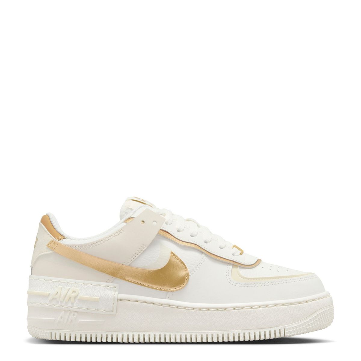 NIKE - Af1 Shadow Zapatilla Urbana Mujer Cuero Blanco Nike