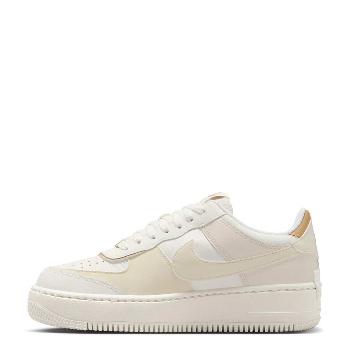NIKE - Af1 Shadow Zapatilla Urbana Mujer Cuero Blanco Nike