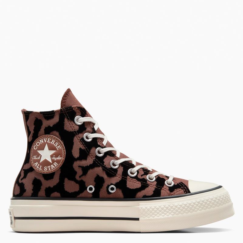 CONVERSE - Chuck Taylor All Star Lift Zapatilla Urbana Mujer Animal Print Converse