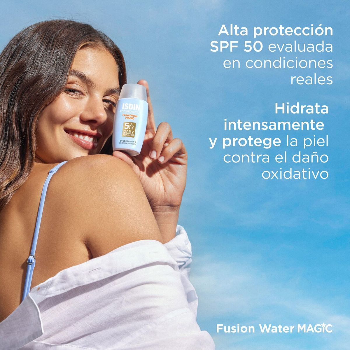 ISDIN - Set ISDIN Fotoprotector Fusion Water Magic SPF50 50 ml + Micellar Solution 100 ml