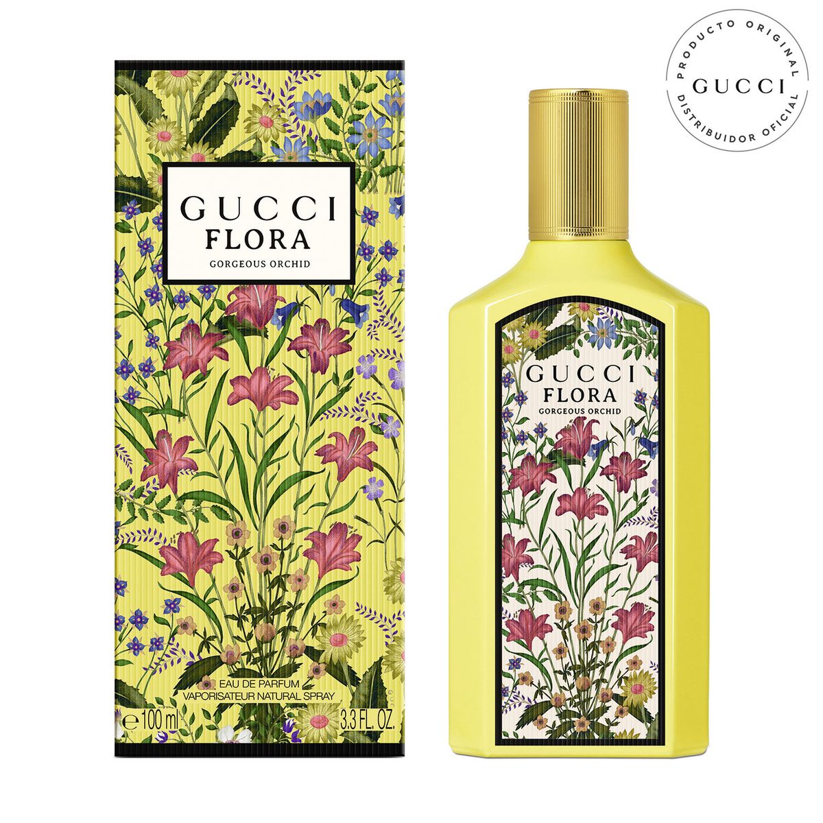 GUCCI - Gucci Flora Gorgeous Orchid Eau De Parfum Para Mujer 100 Ml