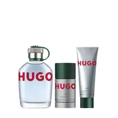 HUGO BOSS - Set Perfume Hombre Hugo Man Eau De Toilette 125 Ml + Deo Stick 75 Ml + Shower Gel 50 Ml