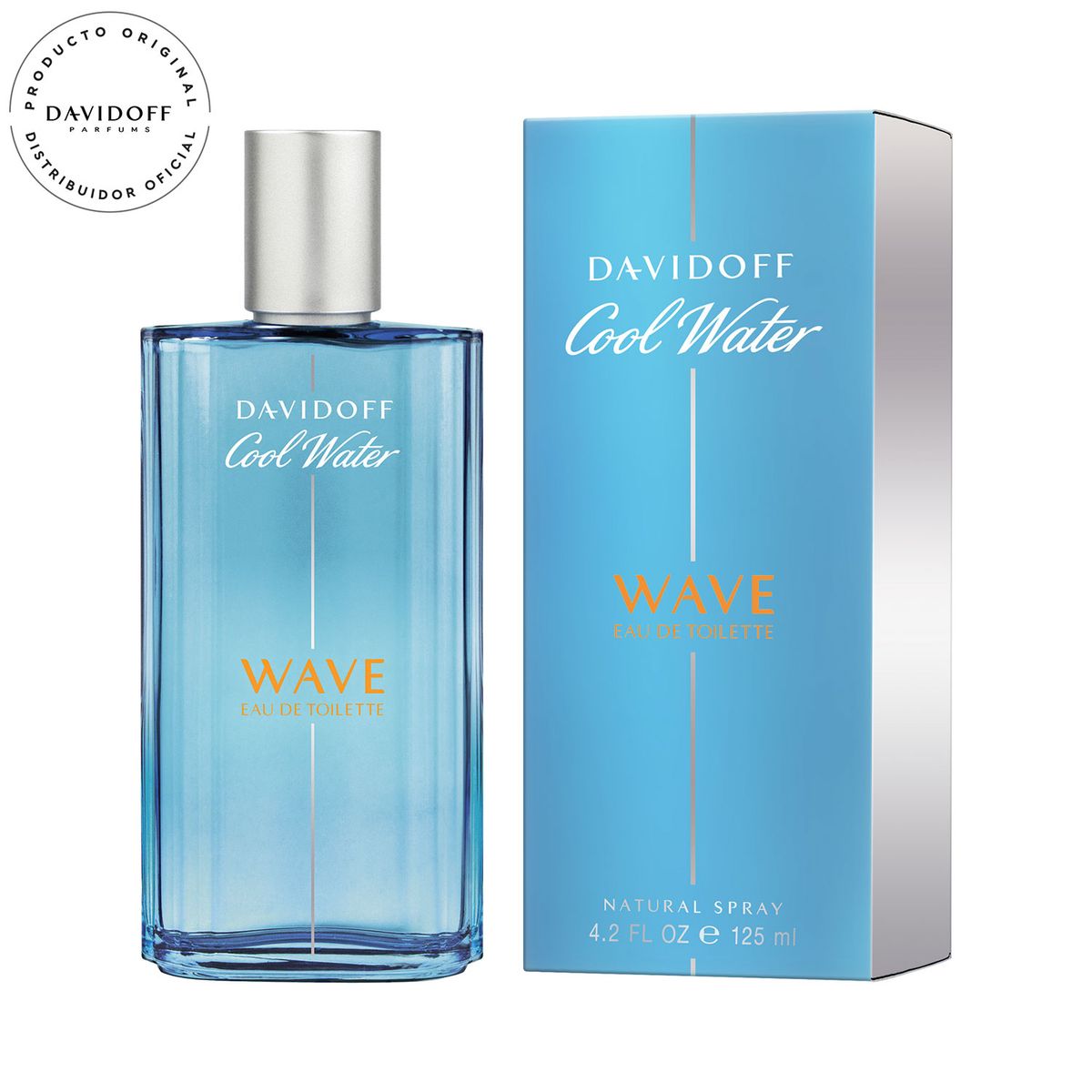 DAVIDOFF - Perfume Hombre Cool Water Wave Eau De Toilette 125 Ml Davidoff