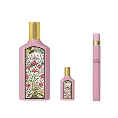 GUCCI - Set Perfume Mujer Flora Gorgeous Gardemia Eau de Parfum 100 Ml + Miniatura + Pen Spray 10 Ml