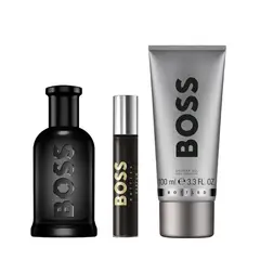 HUGO BOSS - Set Perfume Hombre Boss Bottled Parfum 100 Ml + Pen Spray 10 Ml + Shower Gel 100 Ml