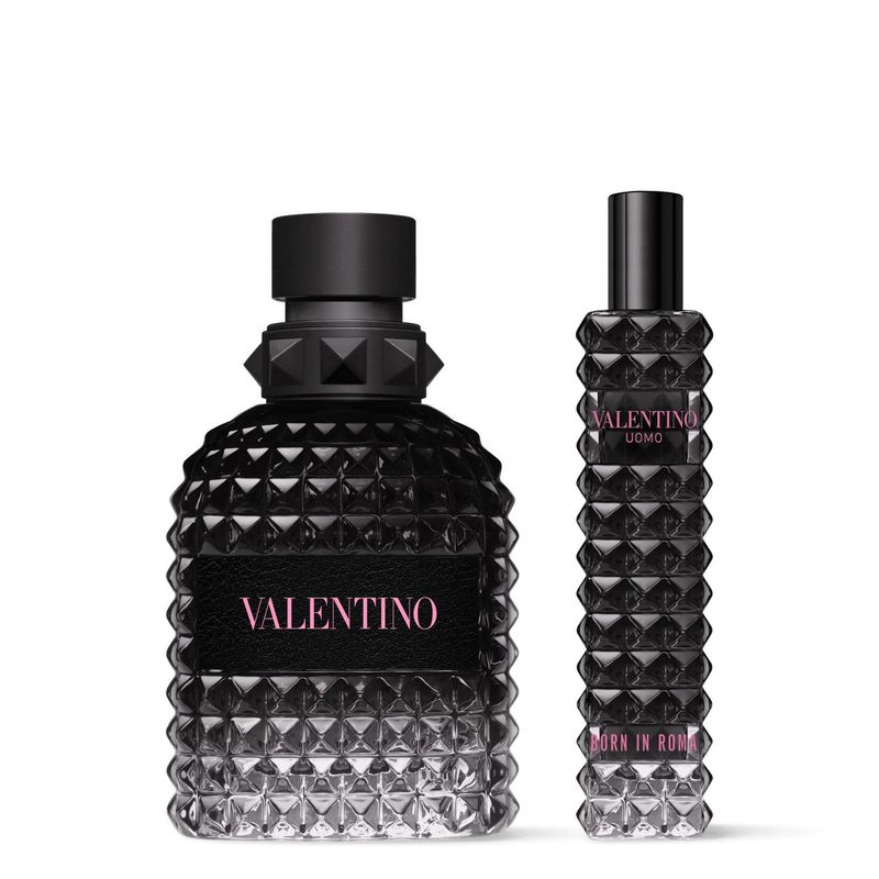 VALENTINO - Set Perfume Hombre Born In Roma Uomo EDT 50ml + 15ml Valentino