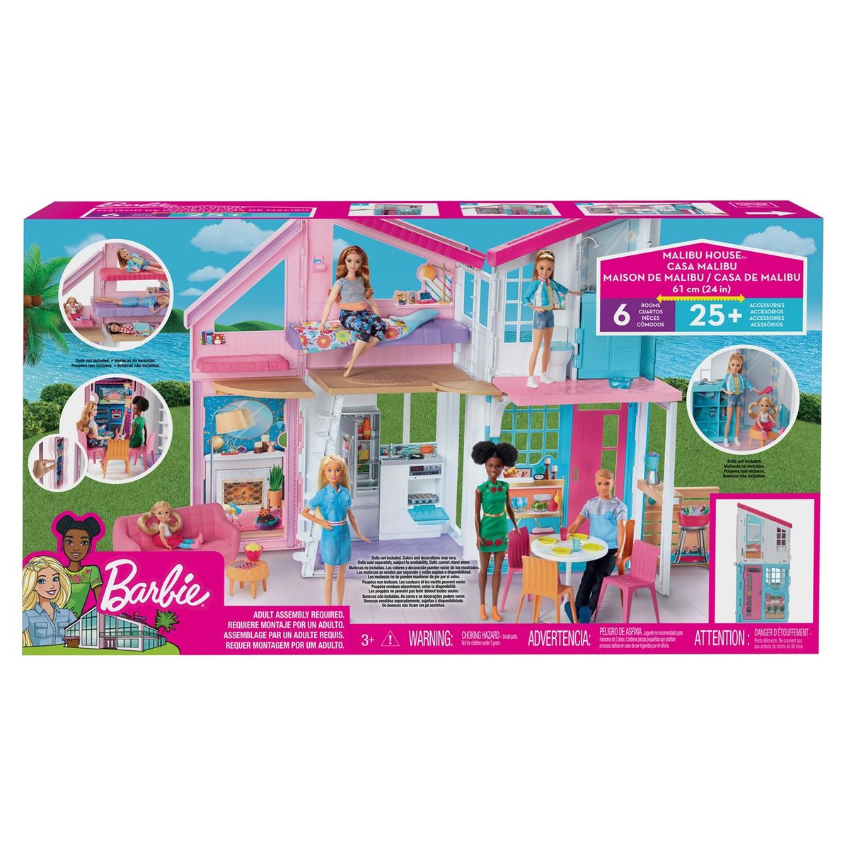 BARBIE - Barbie Casa De Muñecas Malibu