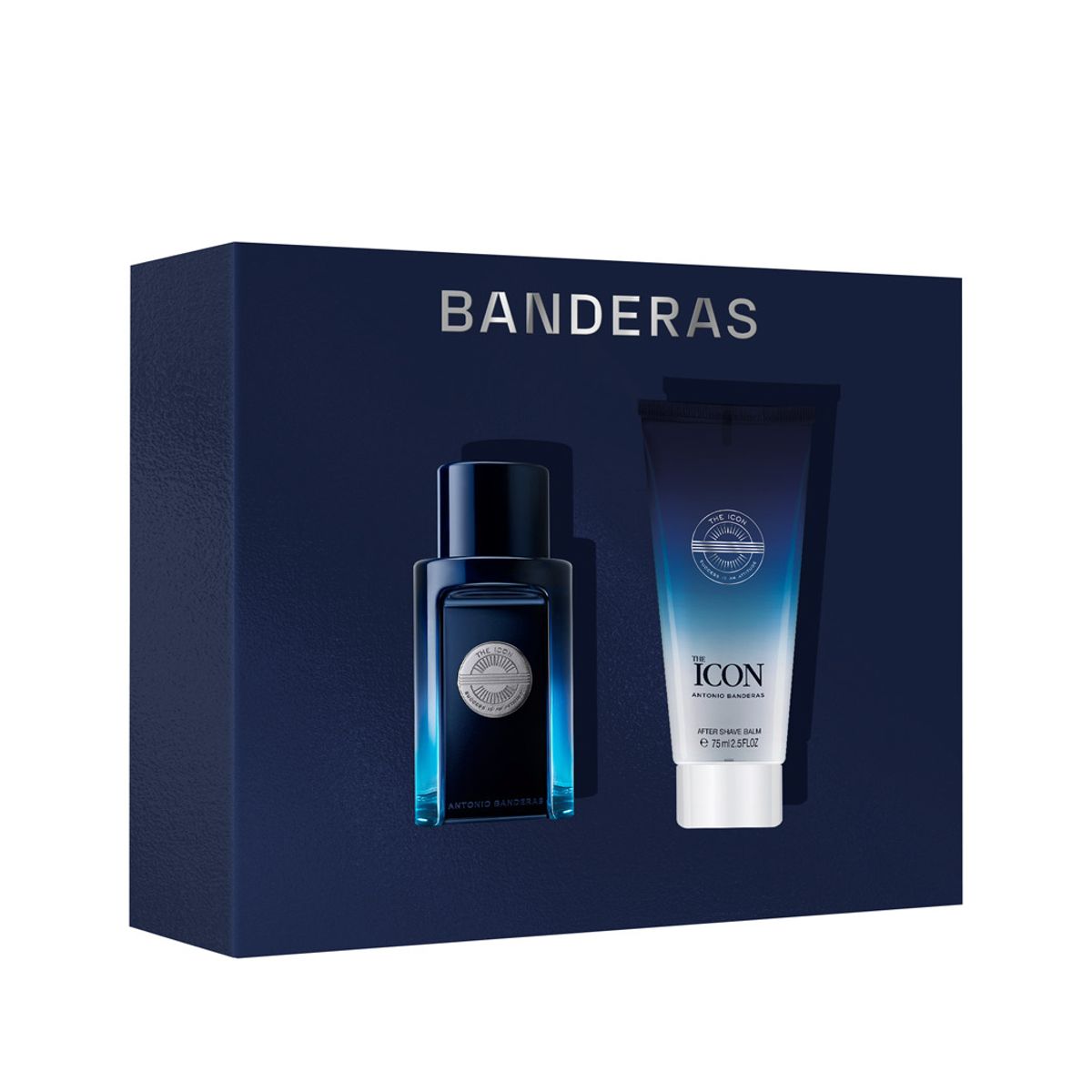 BANDERAS - Set Perfume Hombre The Icon EDT 50ml + After Shave 75ml Antonio Banderas