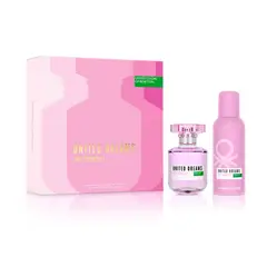 BENETTON - Set Perfume Mujer United Dreams Love Yourself EDT 80ml + Desodorante 150ml