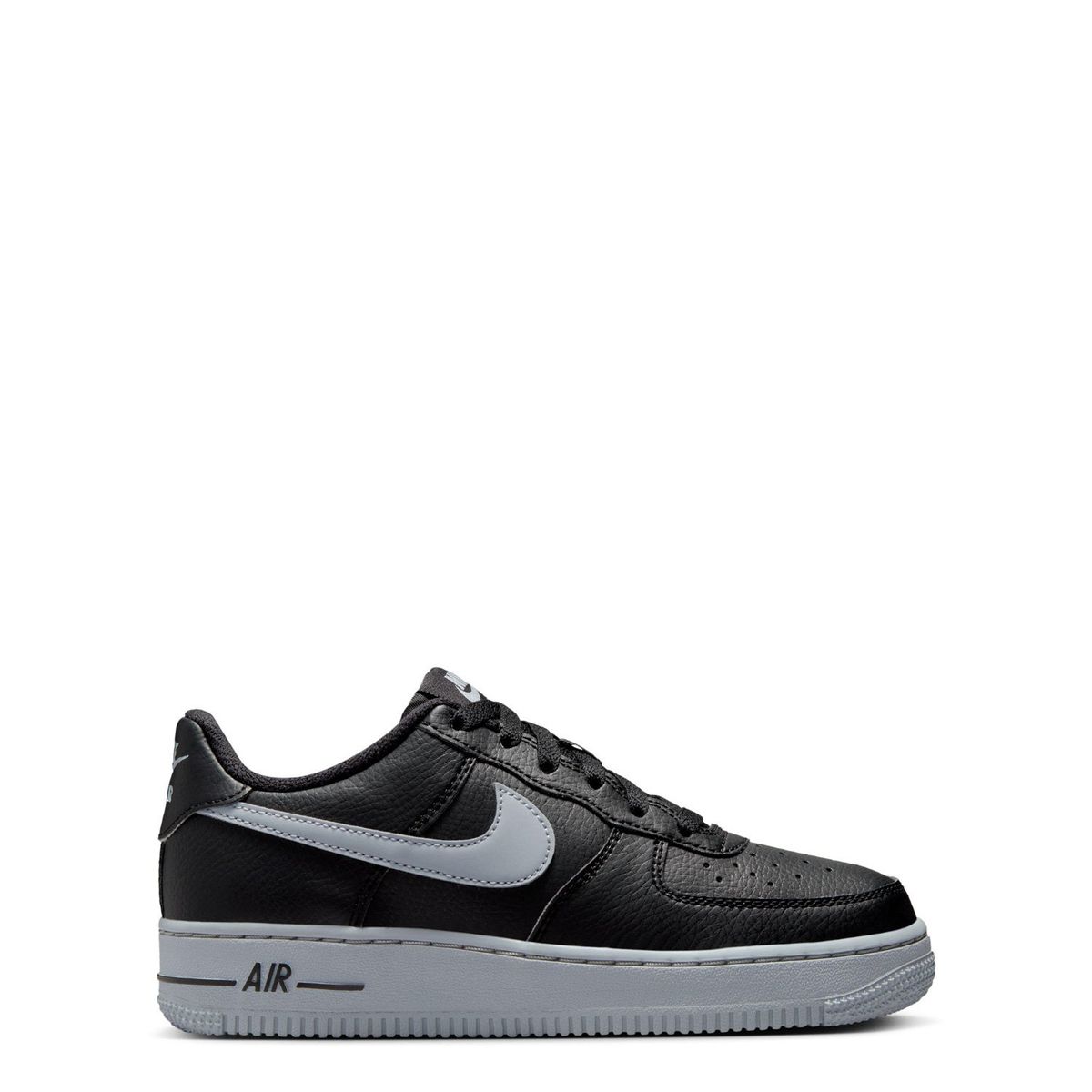 NIKE - Air Force 1 Zapatilla Urbana Niño Cuero Negro ( 34.5 a 37.5) Nike