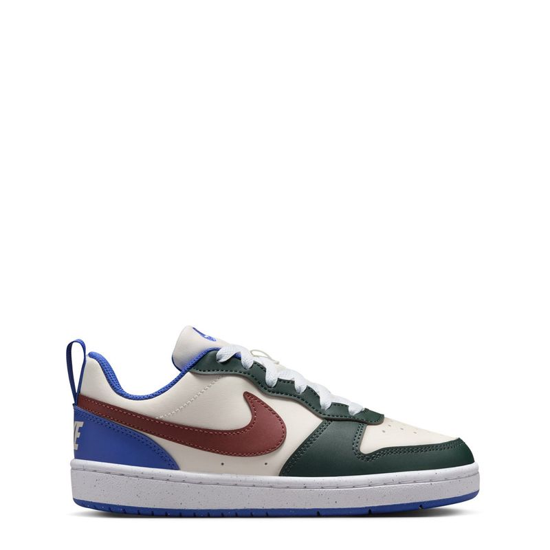 NIKE - Court Borough Low Recraft Zapatilla Urbana Niño Verde (34.5 a 37.5) Nike