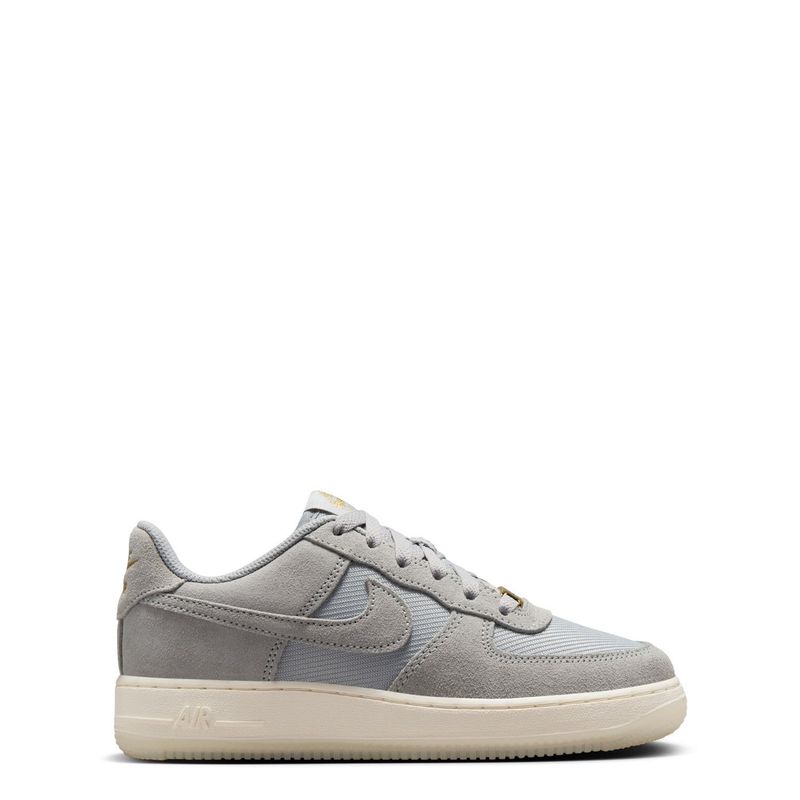 NIKE - Air Force 1 Lv8 3 (Gs) Zapatilla Urbana Niño Cuero Gris Nike