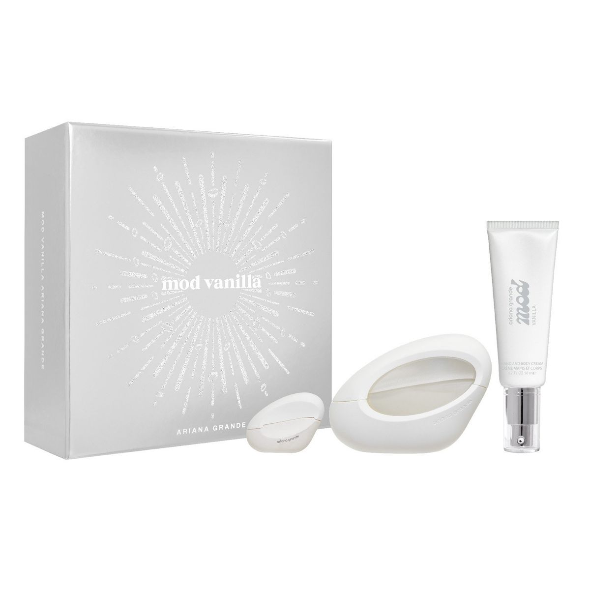 ARIANA GRANDE - Set Perfume Mujer Vanilla EDP 100Ml+Mini+Crema Ariana Grande