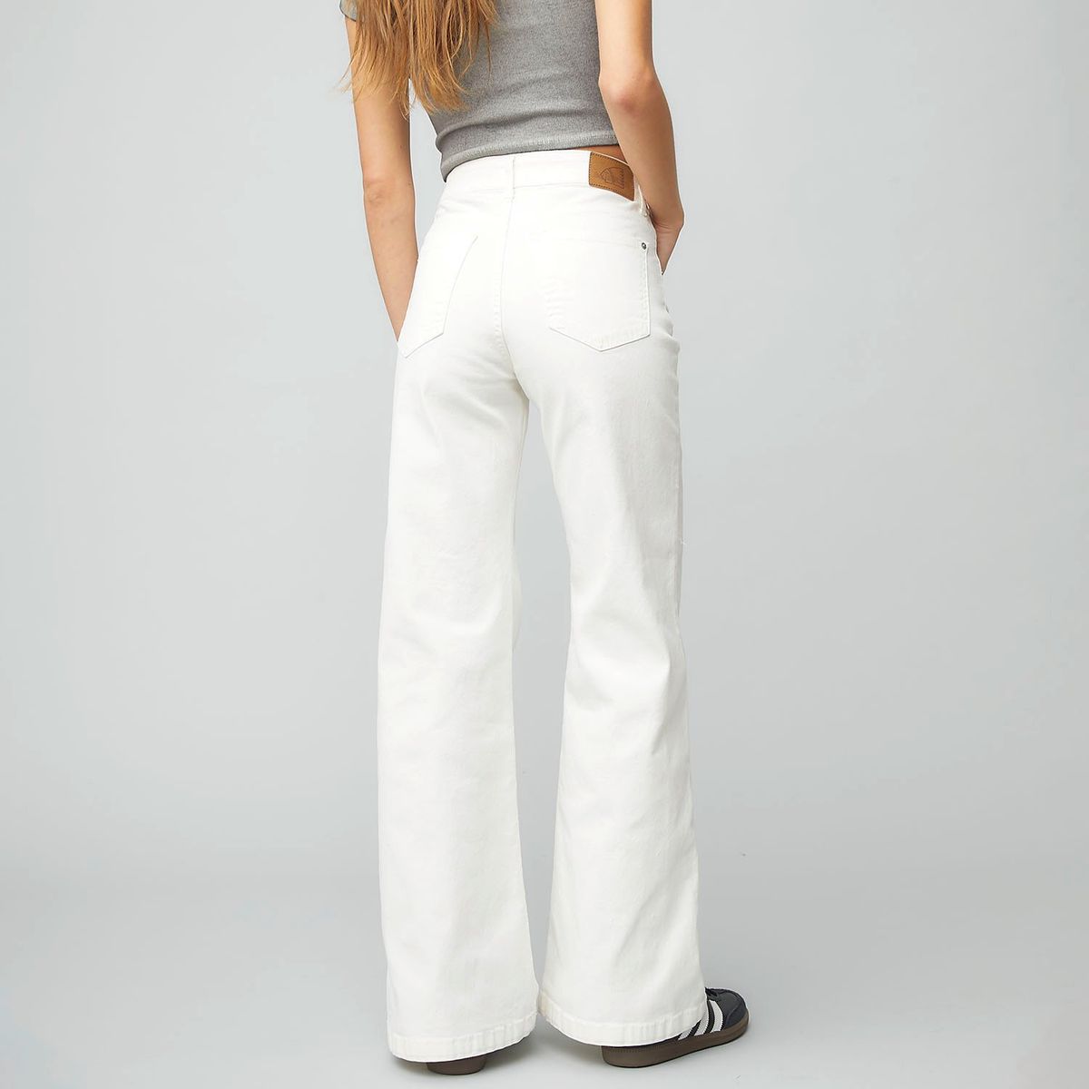 AMERICANINO - Jeans Americanino Wide Leg Tiro Medio Algodón Mujer