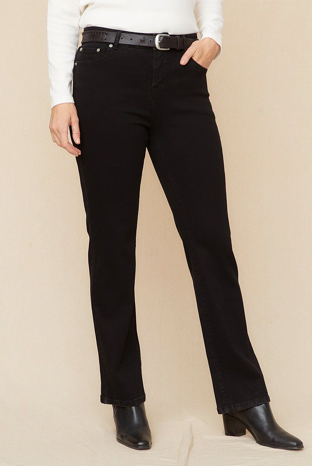 S COCCI - Jeans Tiro Alto Mujer S.Cocci