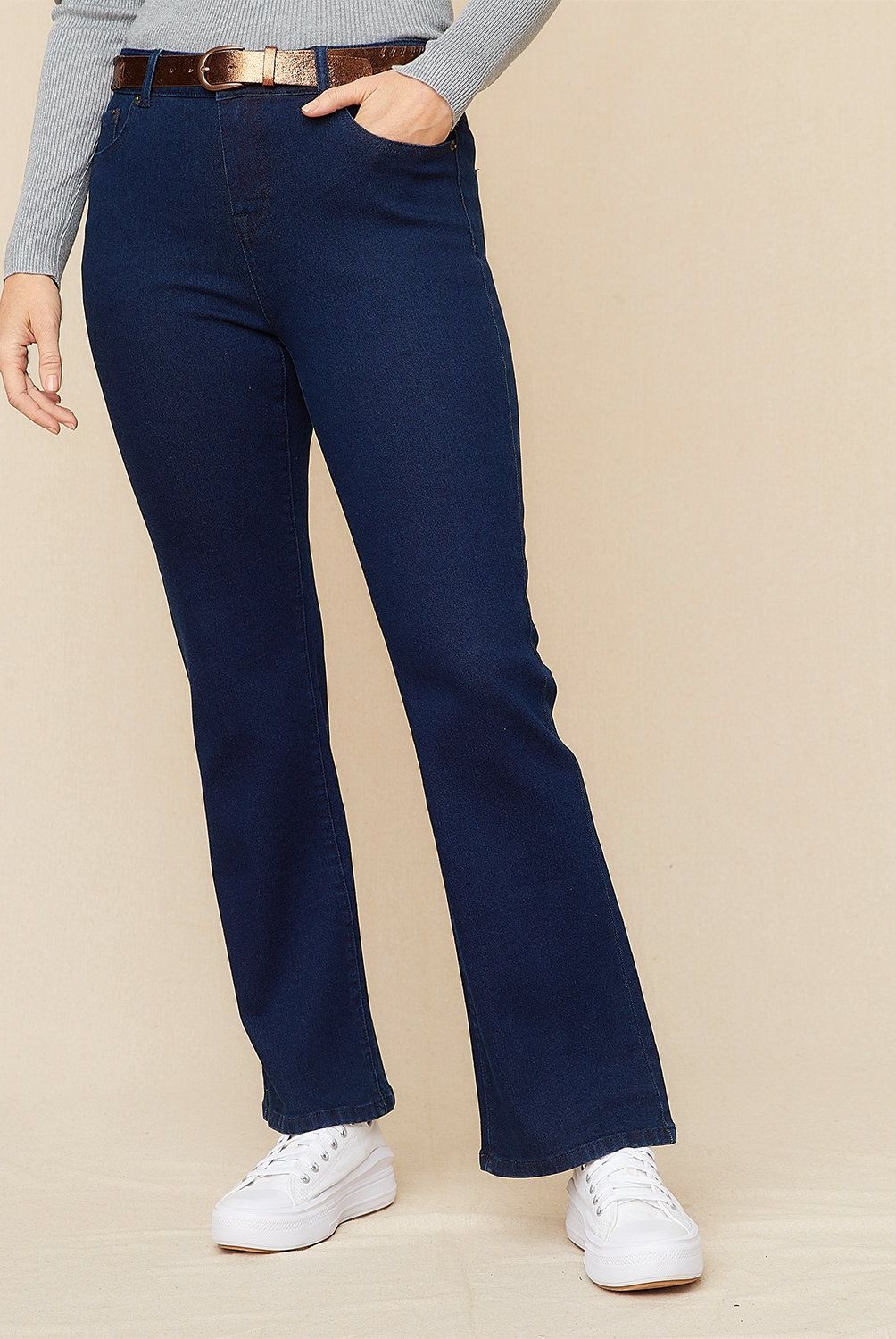S COCCI - Jeans Tiro Alto Mujer S.Cocci