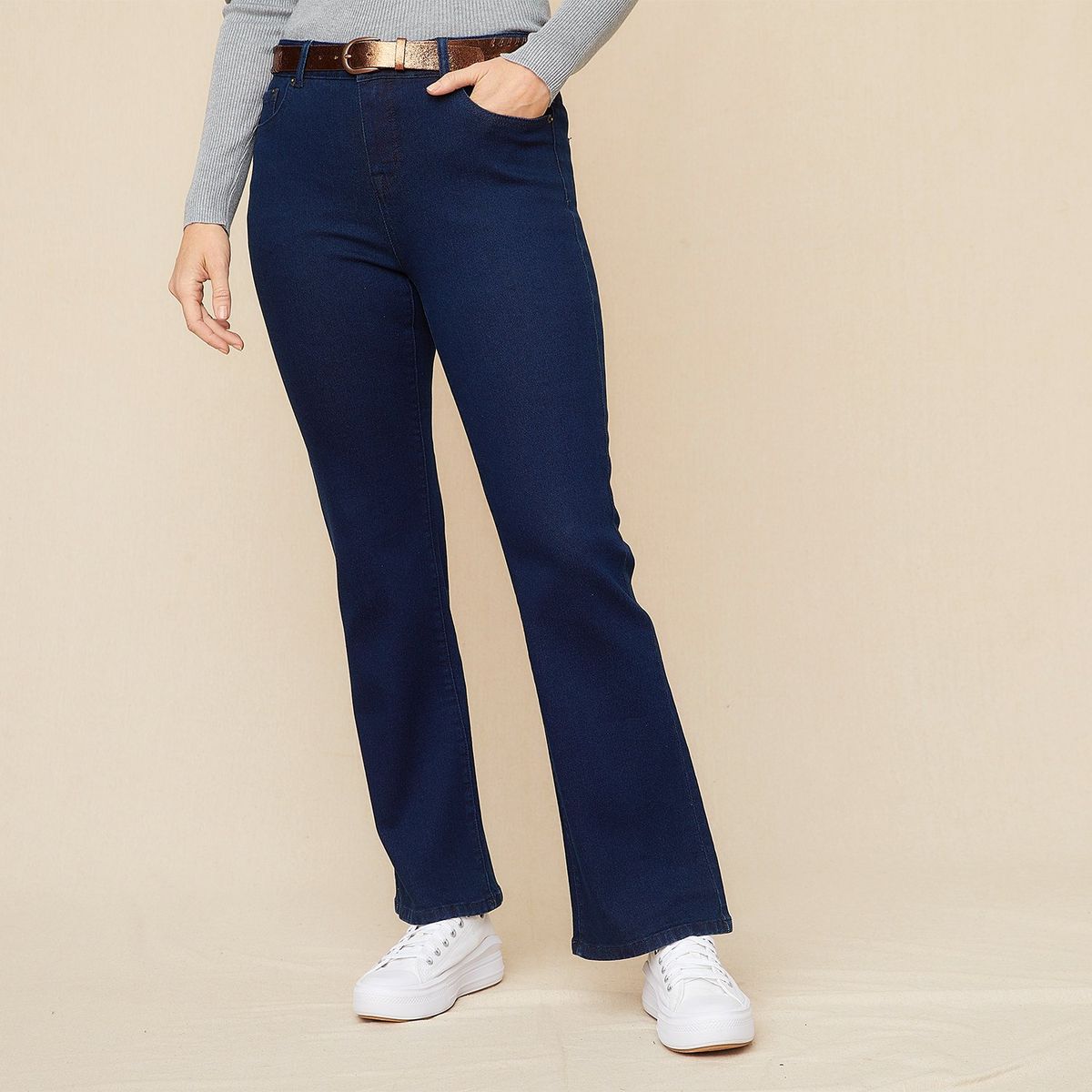 S COCCI - Jeans Tiro Alto Mujer S.Cocci