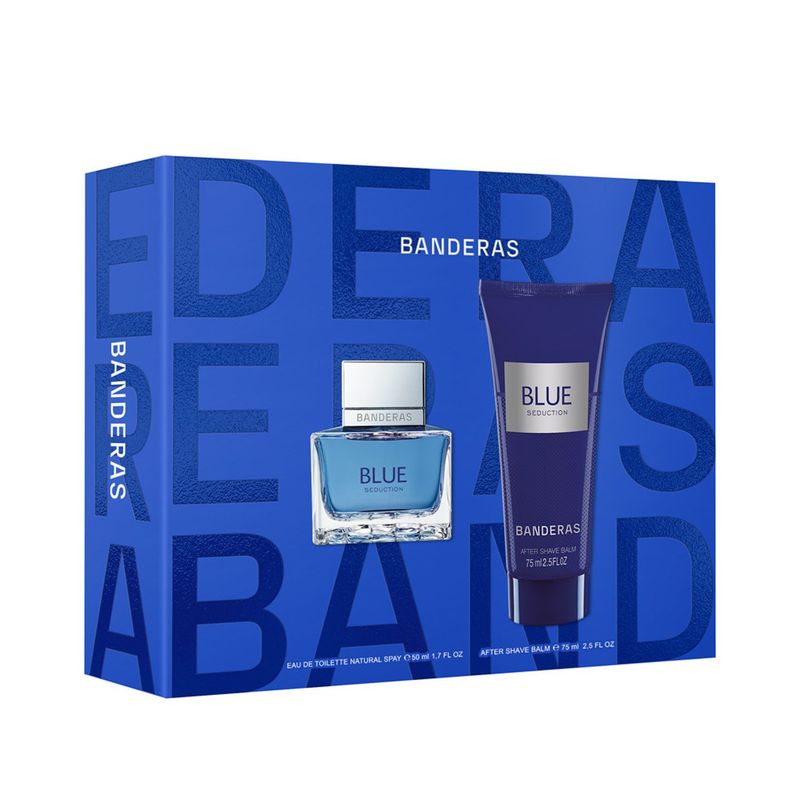 ANTONIO BANDERAS - Set Perfume Hombre Blue Seduction 50ml + After Shave 75ml Antonio Banderas