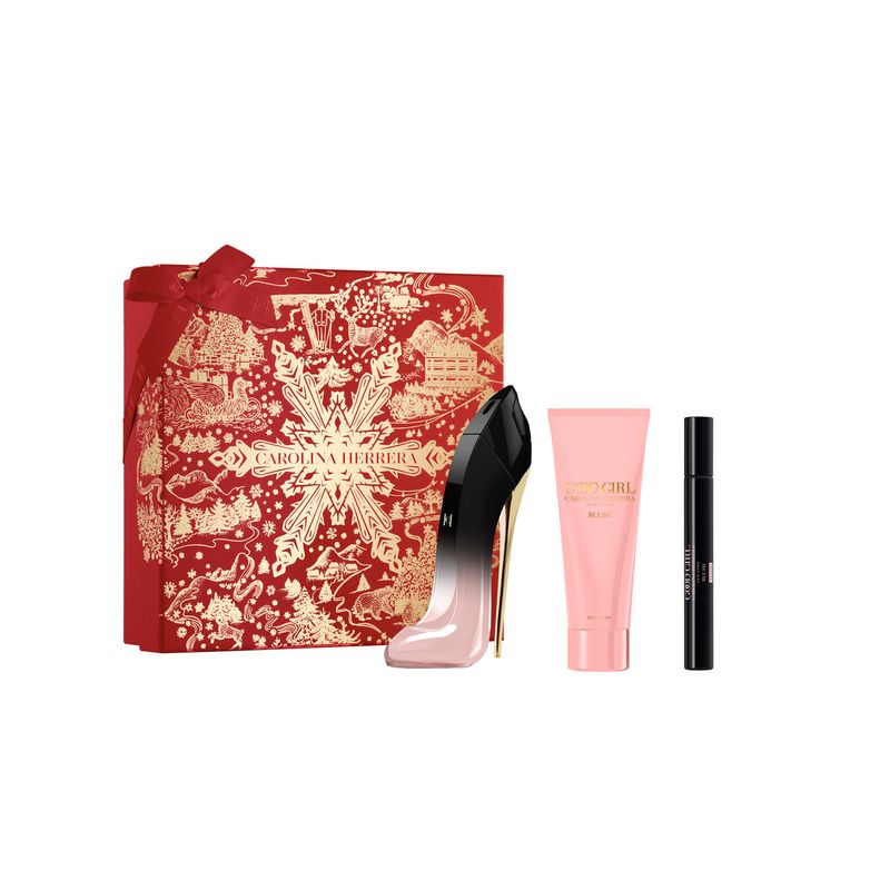 CAROLINA HERRERA - Set Perfume Mujer Good Girl Blush Elixir 80 ml + 10 ml + Body Lotion 100 ml Carolina Herrera