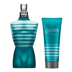 JEAN PAUL GAULTIER - Set Perfume Hombre Le Male EDT 125 ML + Gel de Baño 75 ML