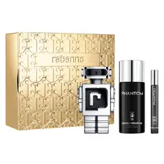 RABANNE - Set Perfume Hombre Phantom Edt 100 ml + 10 ml + Desodorante 150 ml Paco