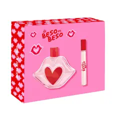 AGATHA RUIZ DE LA PRADA - Set Perfume Mujer De Beso en Beso EDT 100ml + Megaspritzer 10ml