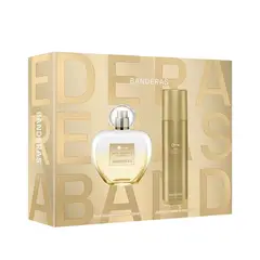 ANTONIO BANDERAS - Set Perfume Mujer Her Golden Secret EDT 80ml + Desodorante 150ml