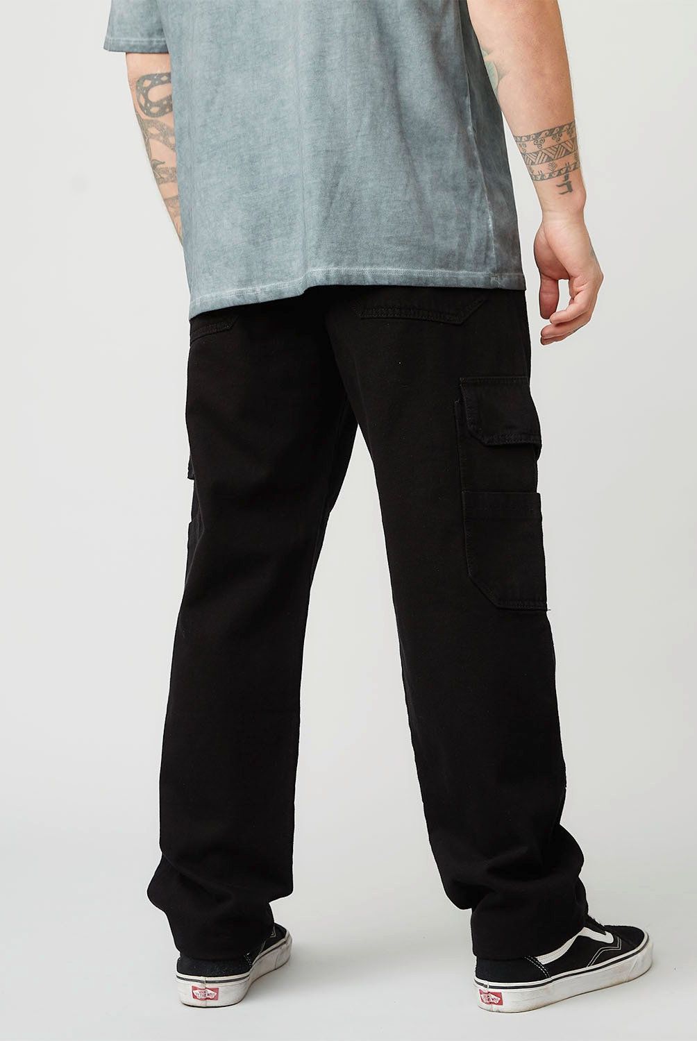 AMERICANINO - Jeans Cargo Americanino Multipocket Hombre Algodón