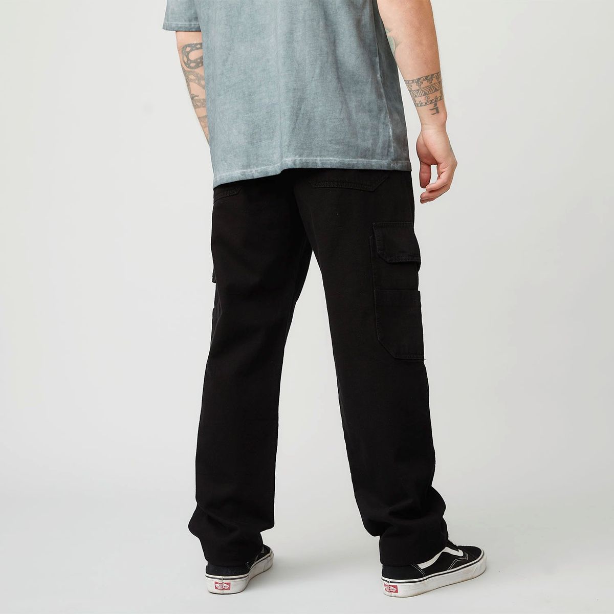 AMERICANINO - Jeans Cargo Americanino Multipocket Hombre Algodón