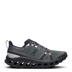 ON - Cloudsurfer Trail Zapatilla Outdoor Mujer Negro