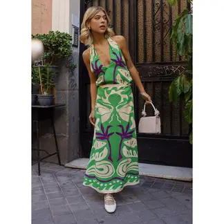MERCADITO ESPAÑOL - Falda Midi Mujer Byan