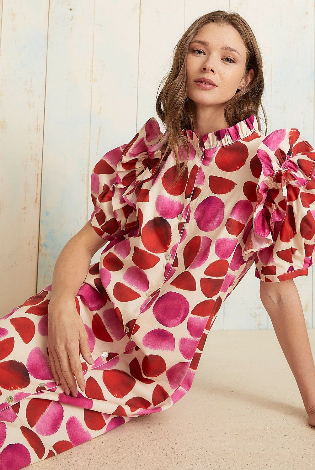 MERCADITO ESPAÑOL - Vestido Midi Mujer Byan