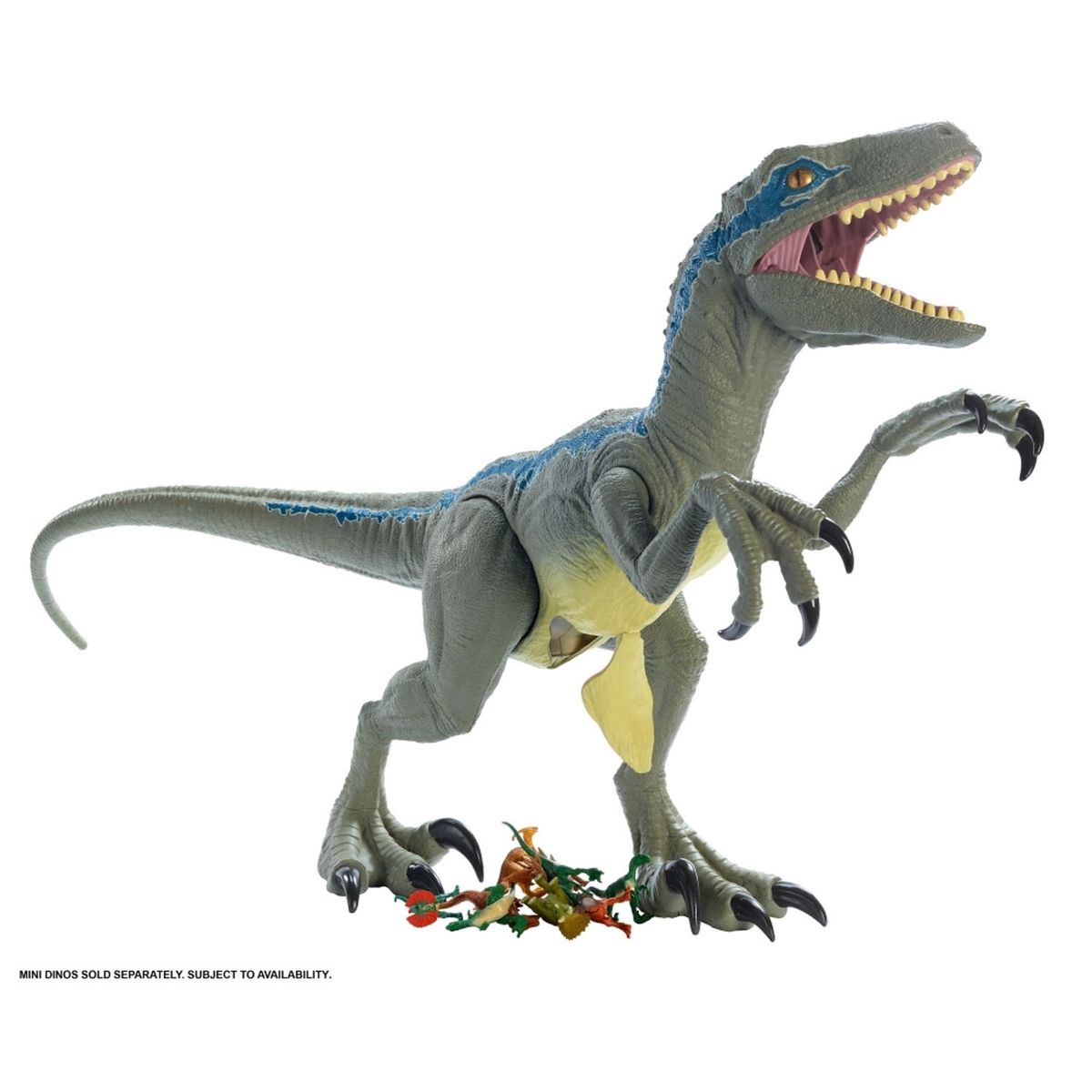 JURASSIC WORLD - Dinosaurio De Juguete Jurassic World Velociraptor Blue Super Colosal