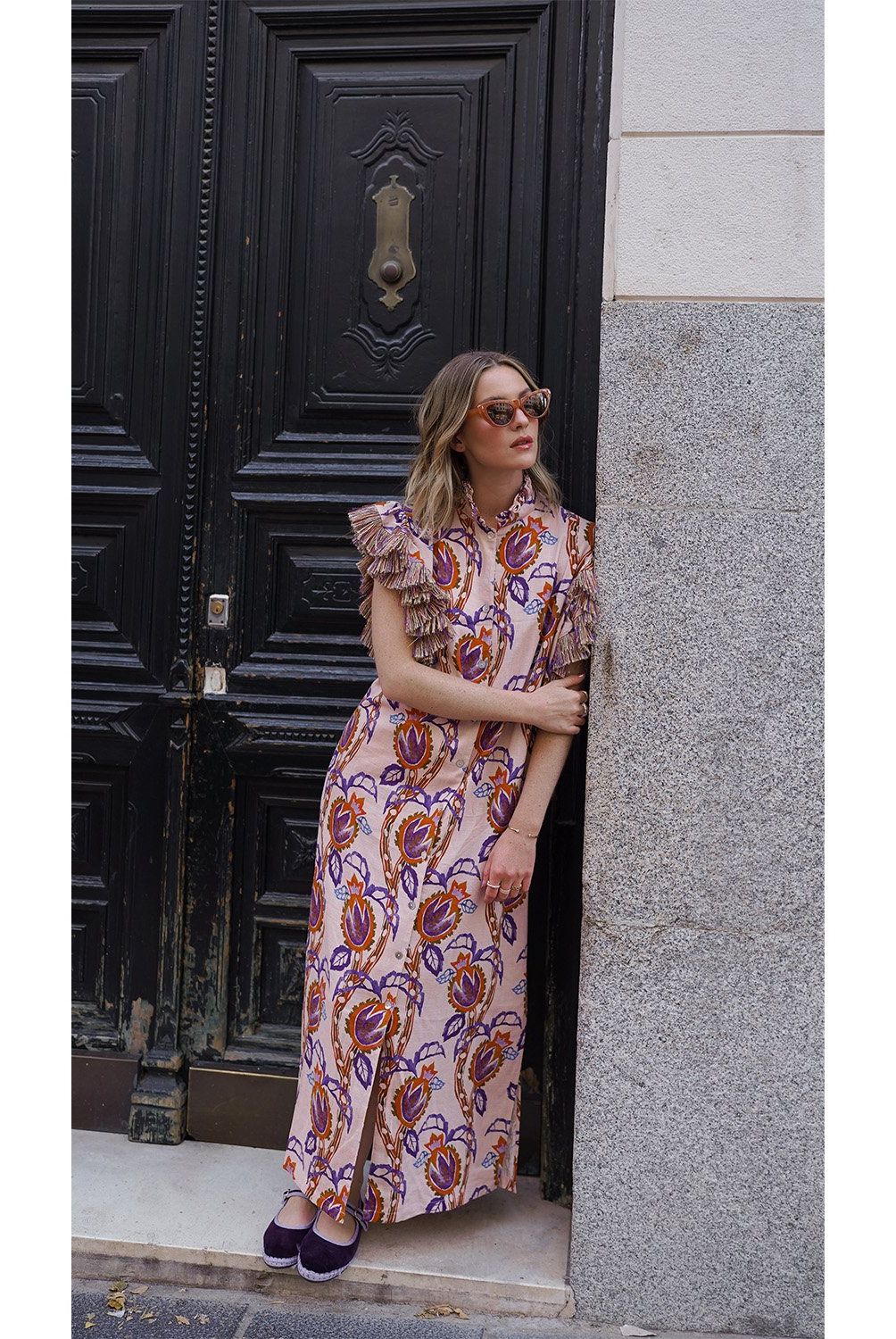 MERCADITO ESPAÑOL - Vestido Midi Mujer Byan