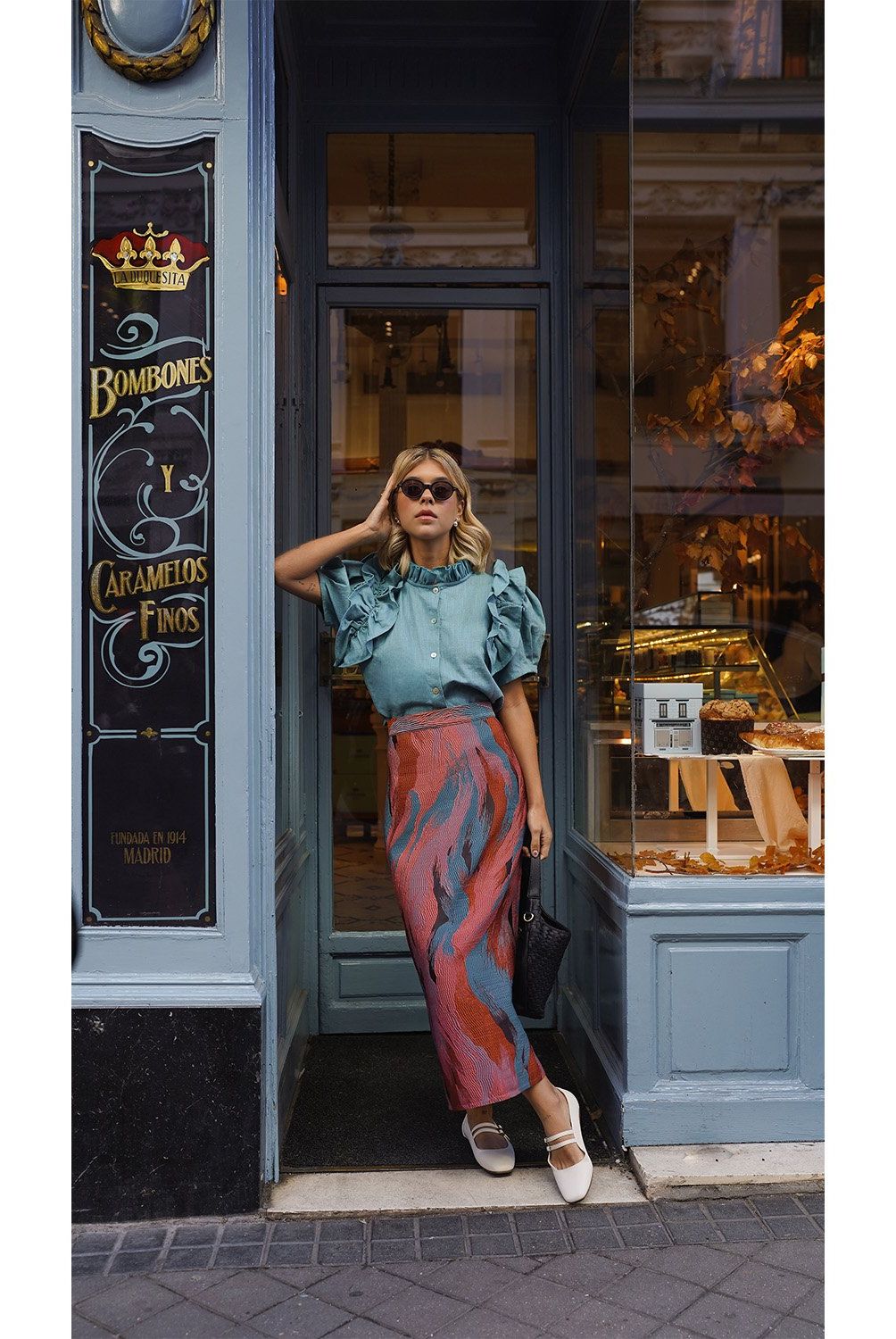 MERCADITO ESPAÑOL - Blusa Vuelos Lino Mujer Byan