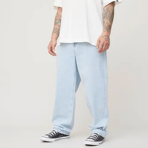 AMERICANINO - Jeans Loose Algodón Hombre Tiro Medio