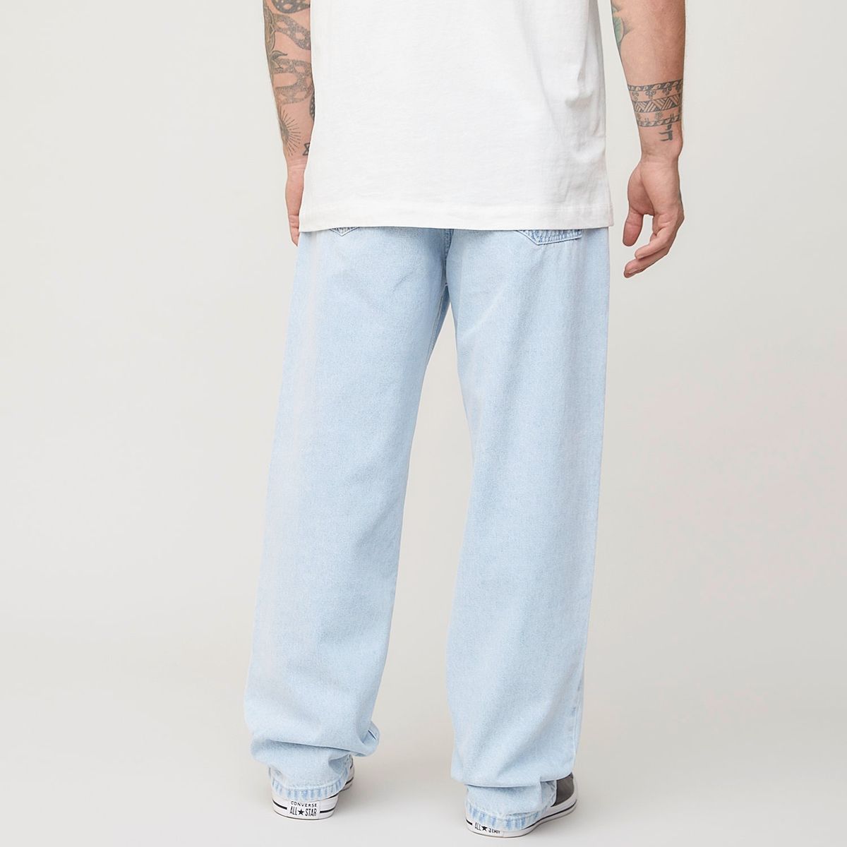 AMERICANINO - Jeans Fit Baggy Tiro Medio Hombre Americanino