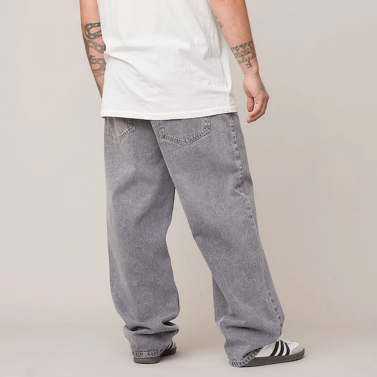 AMERICANINO - Jeans Fit Baggy Tiro Medio Hombre Americanino