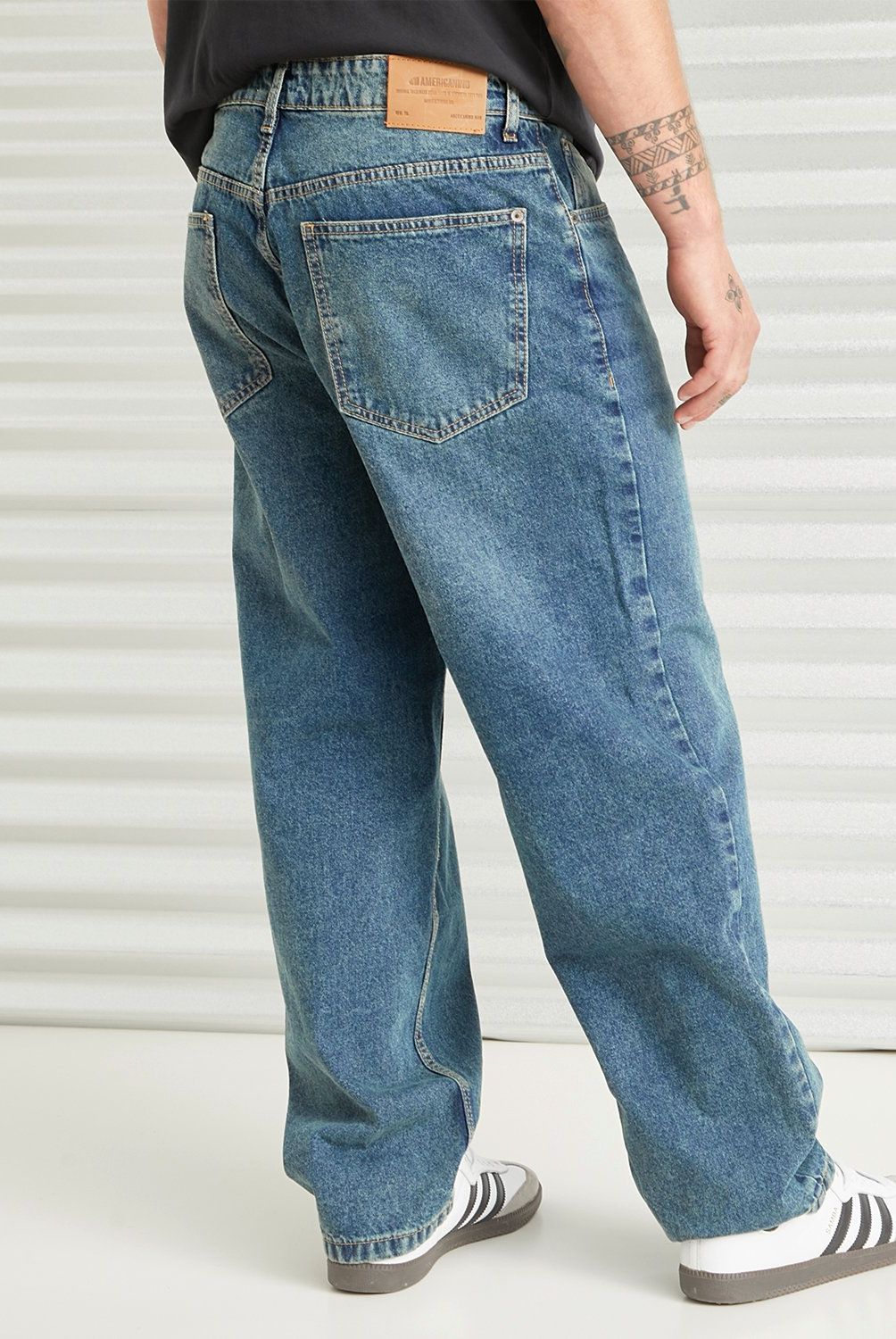 AMERICANINO - Jeans Loose Americanino Algodón Hombre Tiro Medio