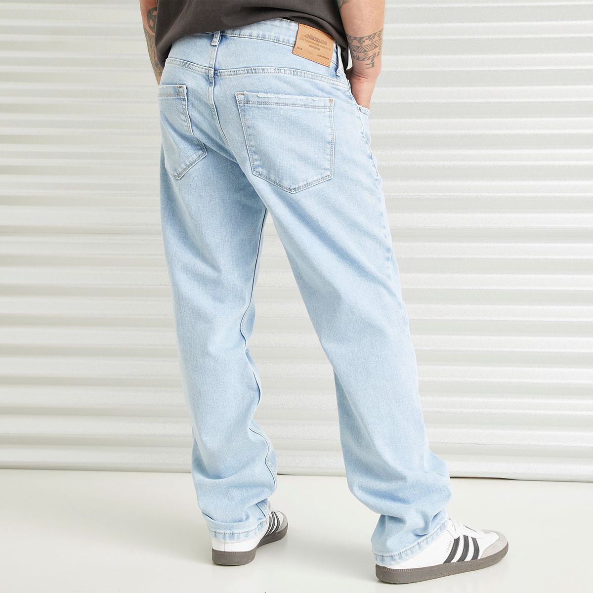 AMERICANINO - Jeans Roto Slim Americanino Hombre Algodón
