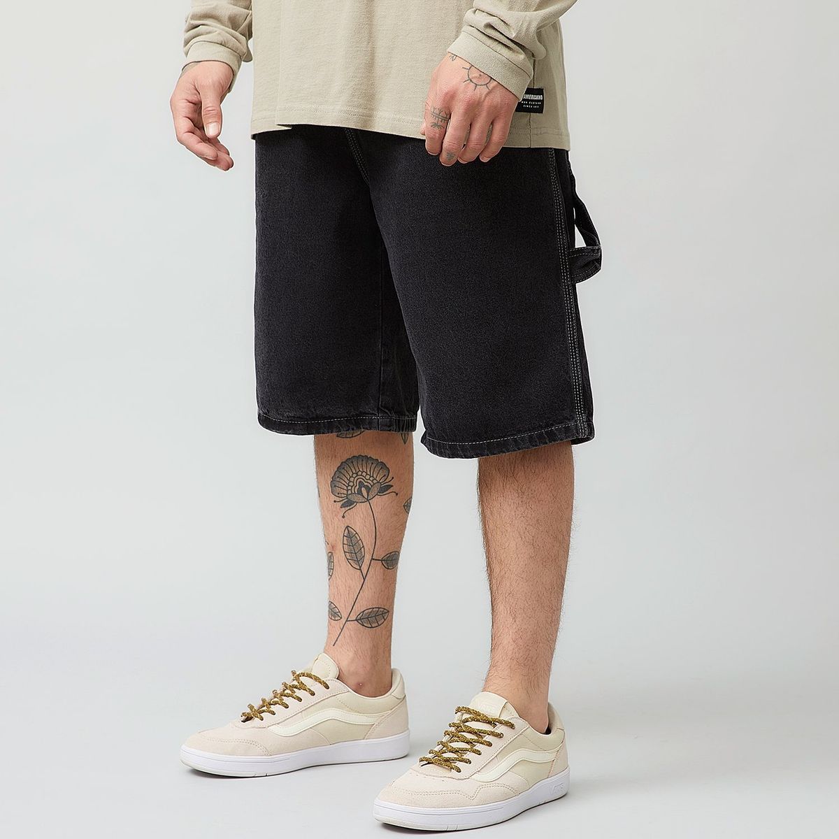 AMERICANINO - Bermuda Denim Americanino Carpintero Regular Fit Algodón Hombre