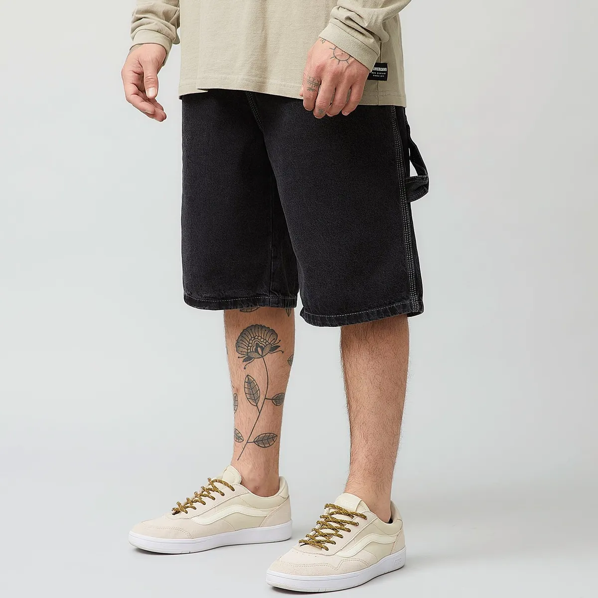 AMERICANINO - Bermuda Denim Americanino Carpintero Regular Fit Algodón Hombre