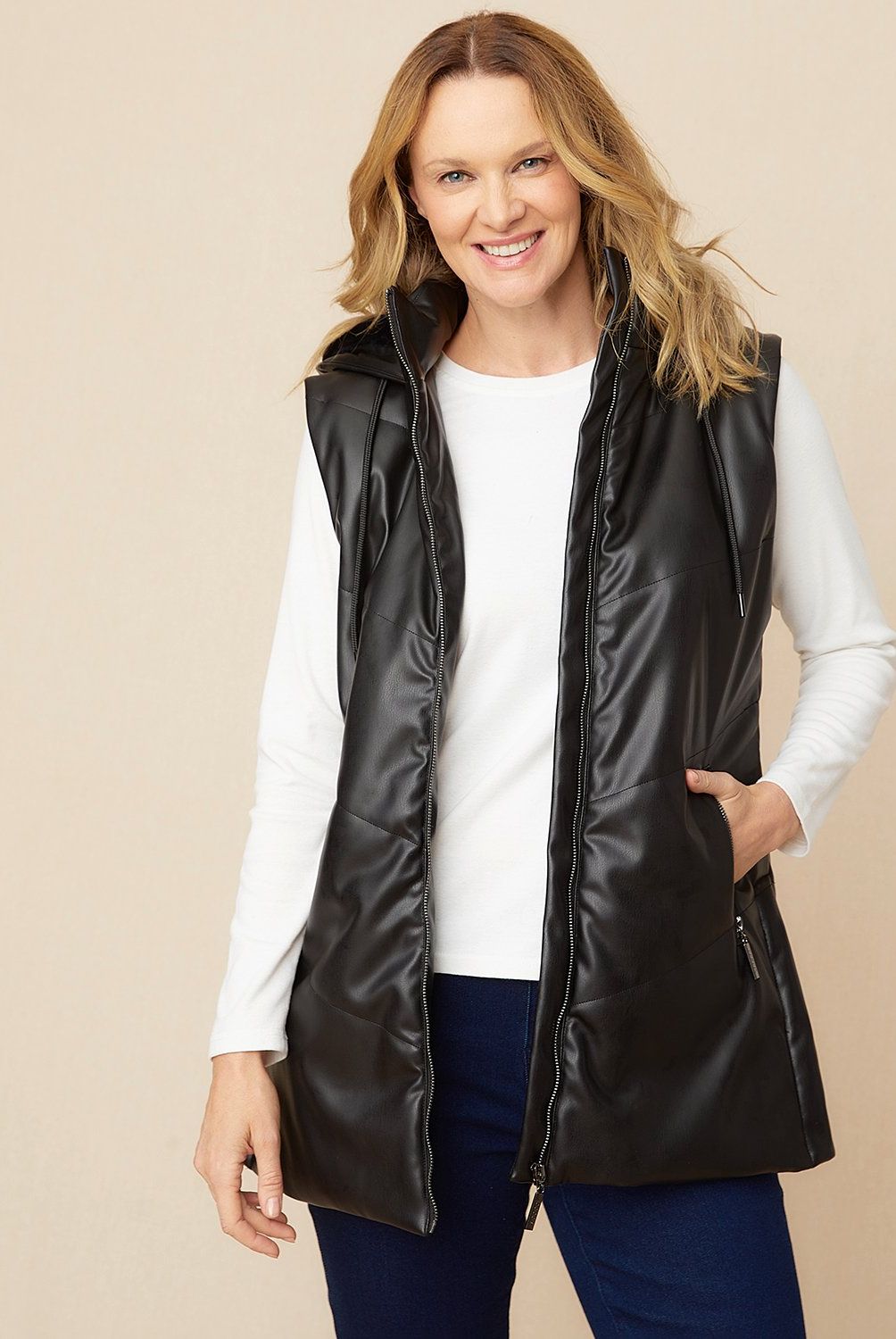 S COCCI - Parka Sin Mangas Mujer S.Cocci