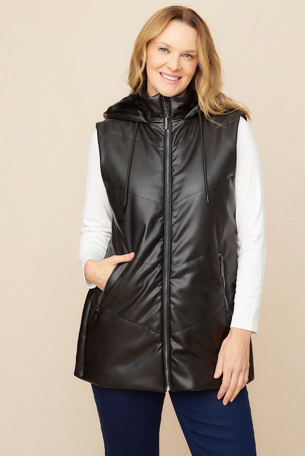 S COCCI - Parka Sin Mangas Mujer S.Cocci