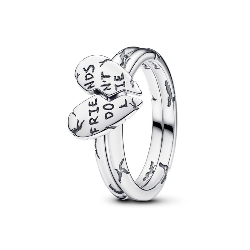 PANDORA - Anillodivisible Strangerthings De Plata Mujer Pandora