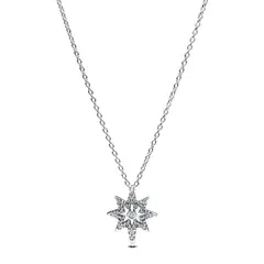 PANDORA - Collar Estrella Polar De Plata Mujer