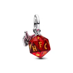 PANDORA - Charm Dado Club Fuego Strangerthings De Plata Mujer