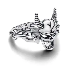 PANDORA - Anillo Hellfire Strangerthings De Plata Mujer
