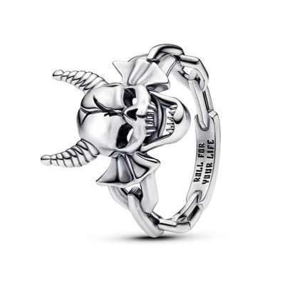 Imagen 2 del producto Anillo Hellfire Strangerthings De Plata Mujer